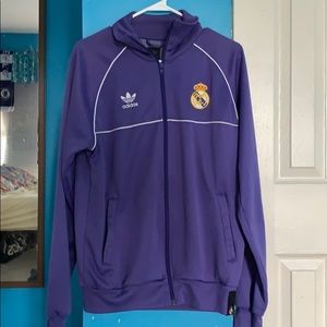 Vintage Real Madrid purple jacket